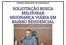 SOLICITAÇÃO BUSCA MELHORAR SEGURANÇA VIÁRIA EM BAIRRO RESIDENCIAL
