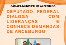DEPUTADO FEDERAL DIALOGA COM LIDERANÇAS E CONHECE DEMANDAS DE ARCEBURGO