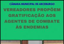 VEREADORES PROPÕEM GRATIFICAÇÃO AOS AGENTES DE COMBATE ÀS ENDEMIAS